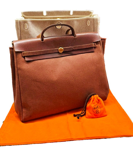 Hermes herbag 2in1 tela - hermes,