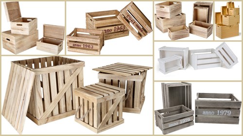 Scatole legno casse non - in,