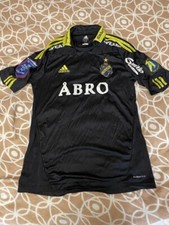 AIK Solna matchtröja match worn football shirt jersey maglia trikot maillot 