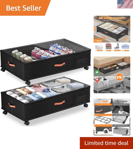 Contenitore sotto letto - sotto, con