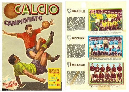 Album figurine calciatori - album,