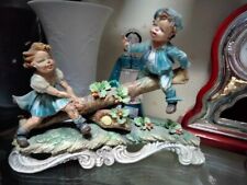 CARLO MOLLICA PORCELLANA CAPODIMONTE SCULTURA BIMBI