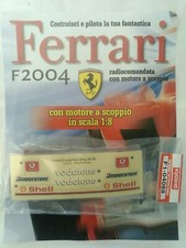 Ferrari Formula 1 F2004 De Agostini Kyosho a Scoppio Ricambio N°88 04088 Nuovo 