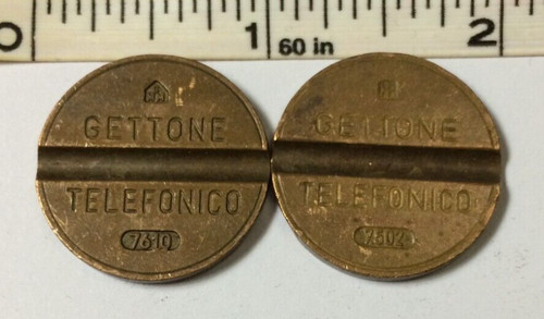 1482 lot gettone - (2),