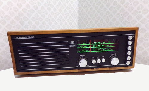 Vintage roberts rm33 teak wood - rm33,