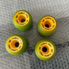 VINTAGE 4 x new old stock skateboard wheels TUBES PRO 90 *22