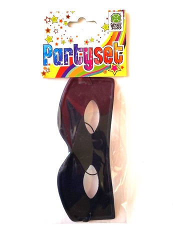 Maschera nera carnevale party - nera,