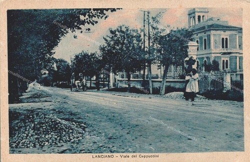 Ec88 cartolina lanciano viale - cartolina,