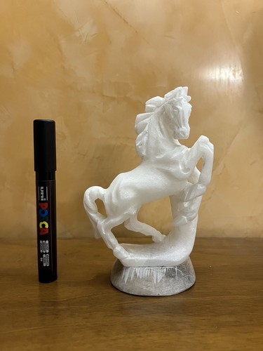Cavallo alabastro - cavallo, in