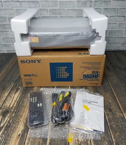 Sony slv 960hf vcr - sony, plus+