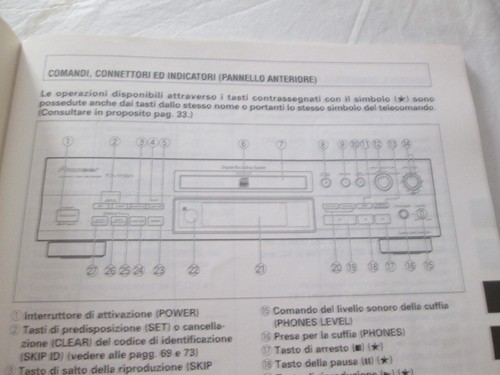 Pioneer pdr555rw manuale - pdr555rw,