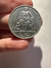 10 LIRE 1948 PIO XII VATICANO 