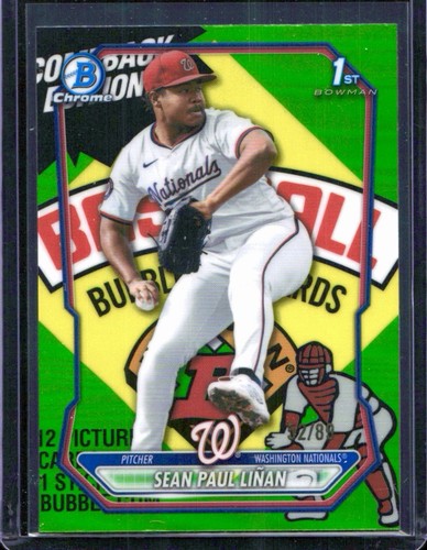 2026 bowman sean paul linan - bowman,