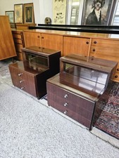 Coppia di comodini vintage