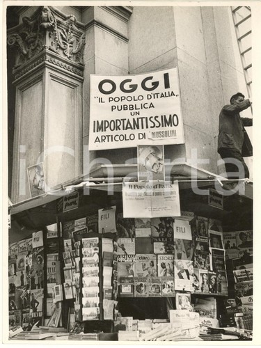1938 milano piazza duomo - milano,