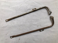 Coppia Astine Profili Cromati Portapacchi Piaggio Bravo