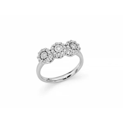 Anello miluna donna - miluna, 18kt