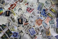 Grande sacchetto miracoloso per francobolli BERLINO da eredità mercatino delle pulci