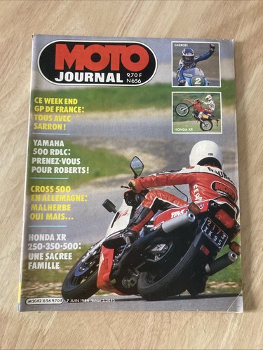 Moto journal 656 1984 - journal,