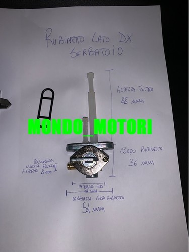 Rubinetto benzina per yamaha - rubinetto,