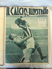 IL CALCIO ILLUSTRATO ANNATA COMPLETA RILEGATA 1951 Rivista Sport
