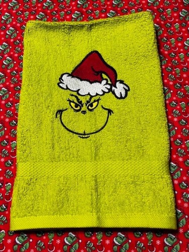 Asciugamano natalizio grinch - natalizio,