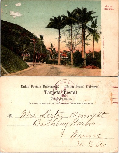Cartolina dell ospedale - dell'ospedale, ancon