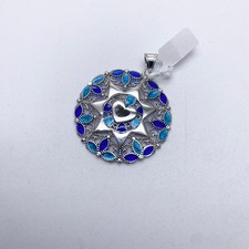 CIONDOLO ARGENTO 925, la presentosa gioiello artigianale tipico d' Abruzzo P202