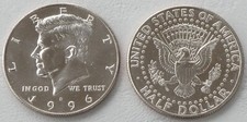 USA Mezzo Dollaro Kennedy 1996
