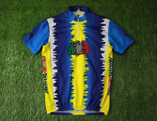 RARA MAGLIA CICLISMO VINTAGE ANNI 90 BRUNEX SWISS MB ORIGINALE TAGLIA M MEDIUM