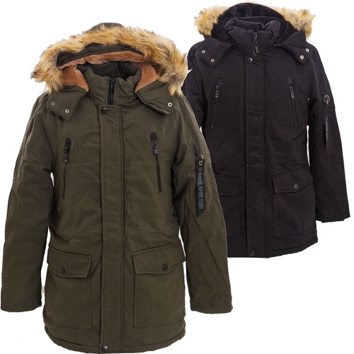 Parka uomo giubbotto cappuccio