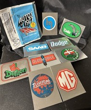 Lotto adesivi logo Topps Autos