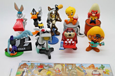 SORPRESINE KINDER FERRERO SERIE LOONEY TUNES CINEMA ENTRA SCEGLI FIGURE TOP RAR