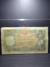 50 Lire BUOI In "R2" del 1917  AL NATURALE 100X100 .