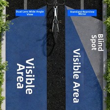 Specchio bicicletta doppia - specchio,