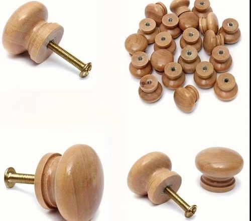 Pomelli cassetto faggio con - pomelli,