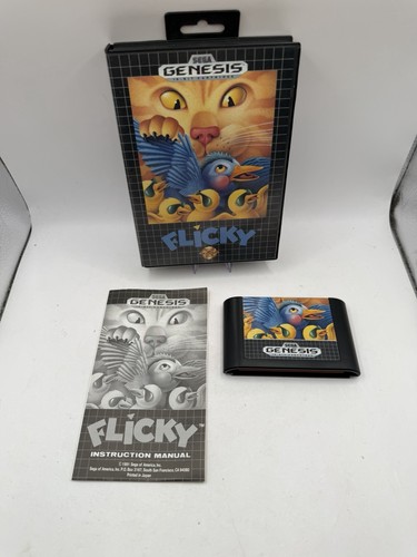 Flicky sega genesis cib - -,