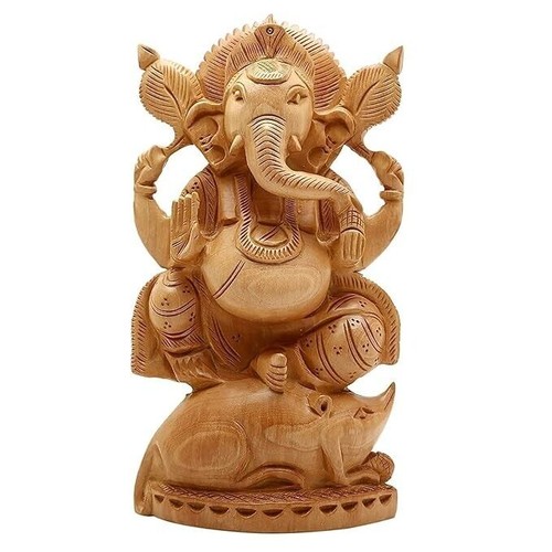 Ganesh legno idolo di - legno, su