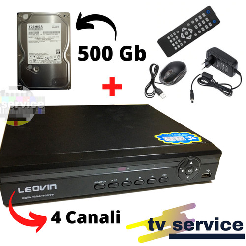 Dvr canali ahd hard disk - dvr,