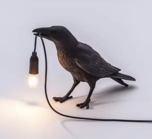 Lumière murale corbeau - murale,
