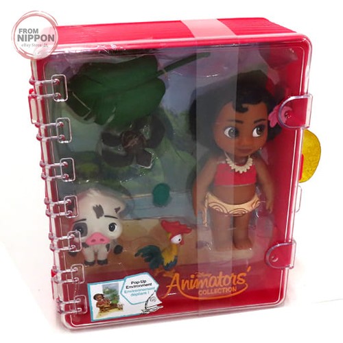 Moana mini doll playset - moana,