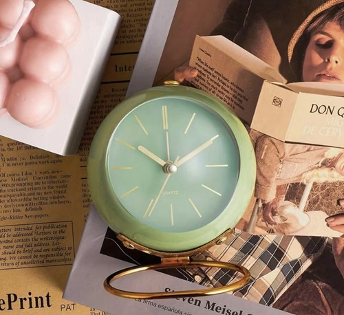 Luxury nordic table clock - table,