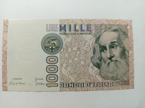 1000 lire marco - 1000,