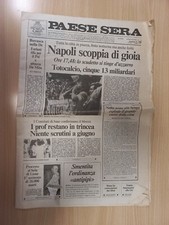 GIORNALE PAESE SERA SCUDETTO