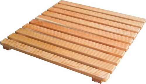 Xtra pedana doccia legno - legno, 59x59