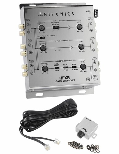 Hifonics hfxr crossover attivo - hifonics,
