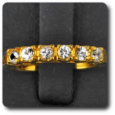 Anello Zaffiro Bianco Argento