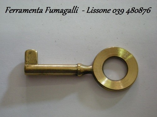 H0017 chiave ottone oro - in,