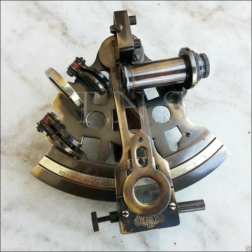 Sestante tedesco ottone - in, da