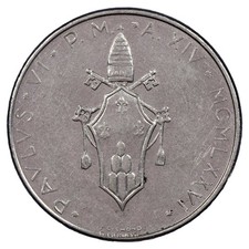 Vaticano - 50 Lire 1976 Papa